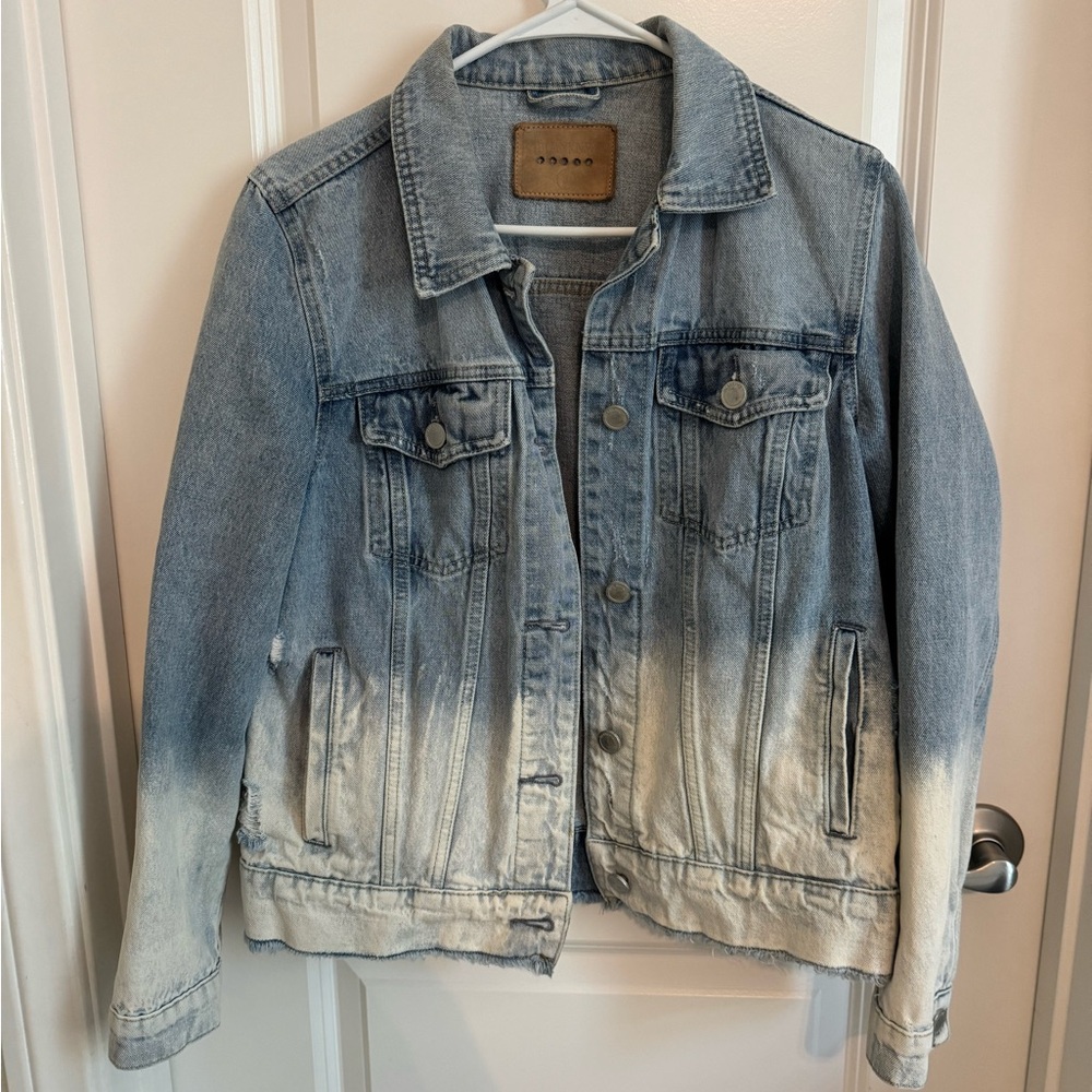 Blank NYC Acid Washed Denim Jacket